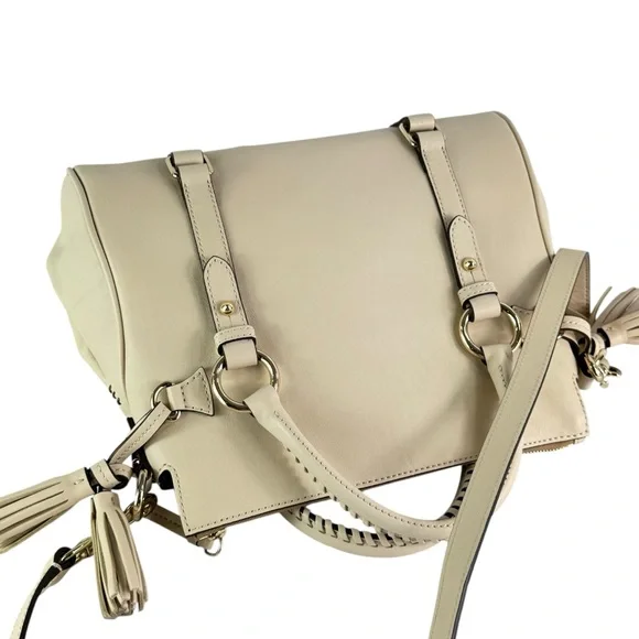 Dooney & Bourke Tan Leather Shoulder Bag - Picture 9 of 13